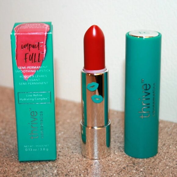 Thrive Causemetics Impact Full Smoothing Lipstick Jessica Raspberry Full Size - Picture 1 of 1